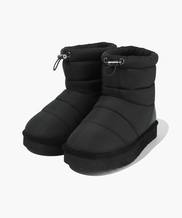 Marithé François Girbaud W Classic Logo Padded Boots Black