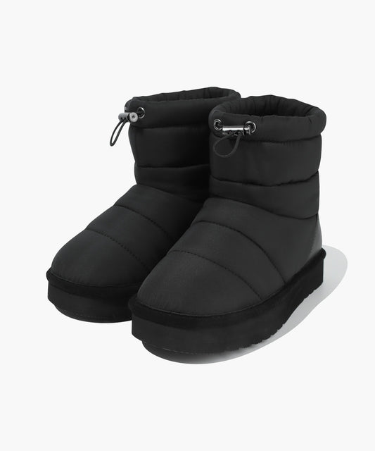 Marithé François Girbaud W Classic Logo Padded Boots Black