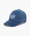Marithé François Girbaud Kids Classic Logo Denim Ball Cap