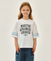 Marithé François Girbaud Kids Football Oversized Tee