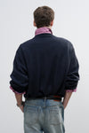 General Idea MAN Nepsa Crew Neck Pullover [NAVY]
