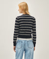 Marithé François Girbaud W STRIPE KNIT CARDIGAN