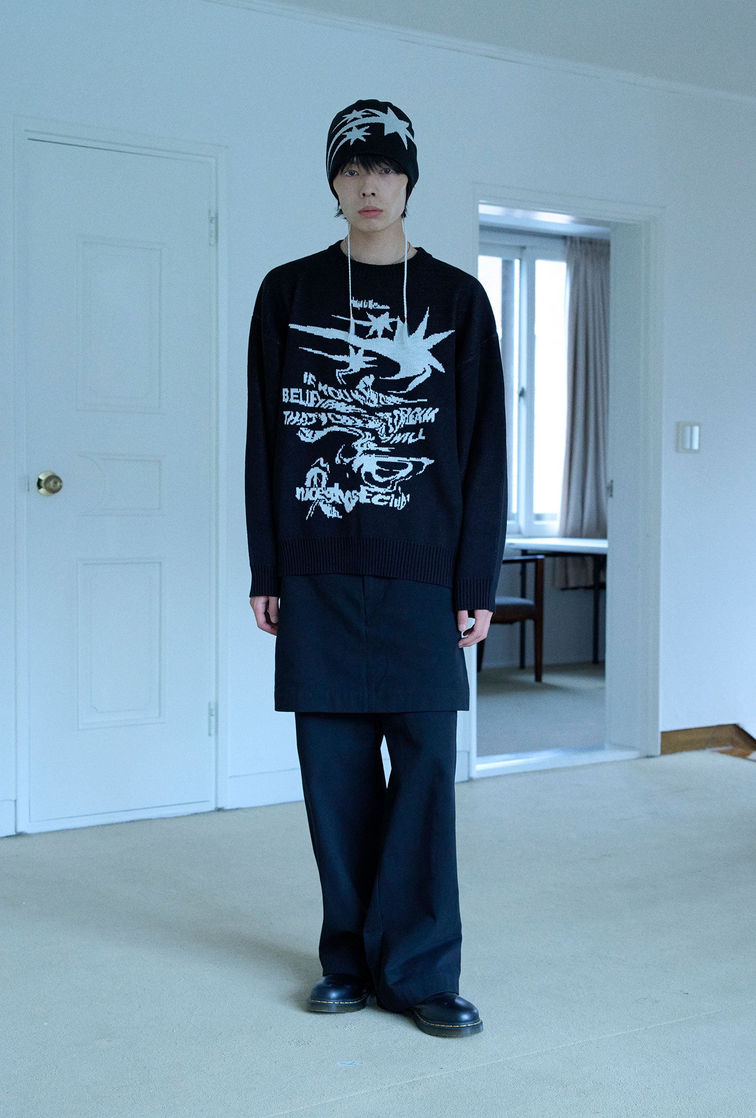 Nice Ghost Club Tornado Logo Knit