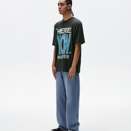 Mahagrid HERE NOW TEE