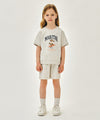 Marithé François Girbaud Kids Raglan Half Sweat Set-Up