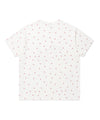 Cavish Twin Star Striped Applique Short Sleeve Tee