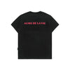 ADLV Chocolate Cake Girl Lettering Baby Face Short Sleeve T-Shirt