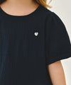 Marithé François Girbaud Kids W Peplum Blouse Navy