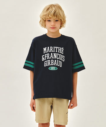 Marithé François Girbaud Kids Football Oversized Tee