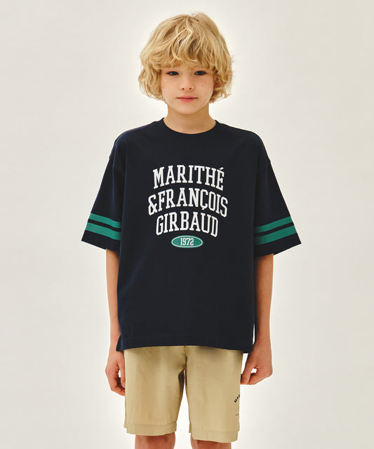 Marithé François Girbaud Kids Football Oversized Tee