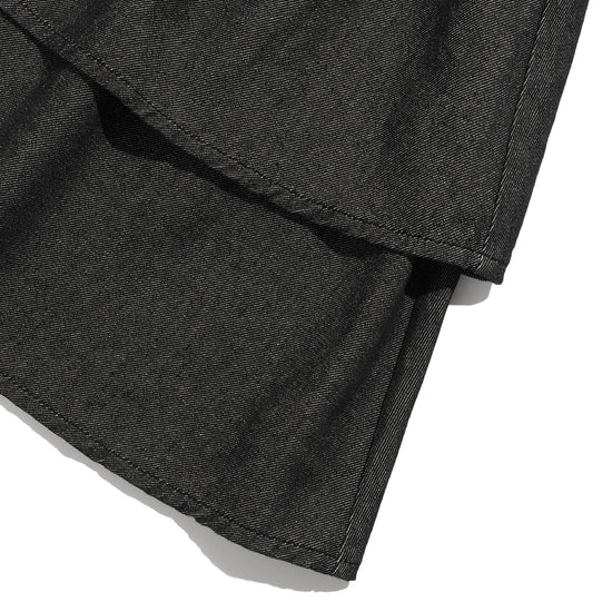 Nice Ghost Club Lowrise Shirring Denim Skirt