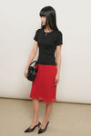 General Idea WOMAN Dot Sheer Midi Skirt