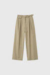 General Idea WOMAN Loose Fit Gurkha Cotton Pants