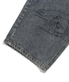 Nice Ghost Club Angels Wide Washed Jeans