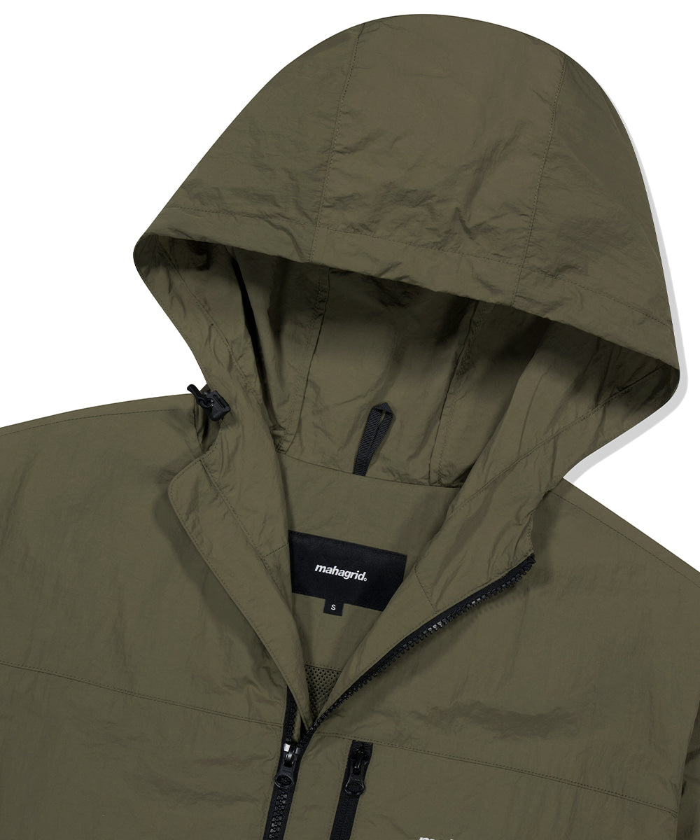 Mahagrid BASIC LOGO NYLON WINDBREAKER