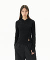 Mahagrid Curved Slim Hoodie