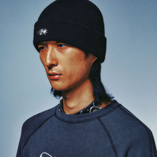 Nice Ghost Club 3 Star Logo Beanie [Black]