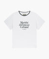 Marithé François Girbaud Kids Neck Point Lettering Tee