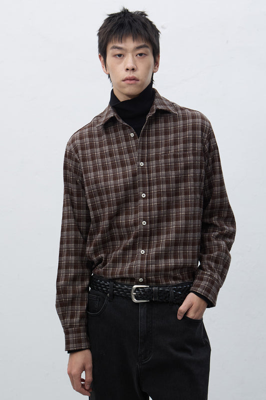 General Idea MAN Regular Fit Flannel Check Shirt