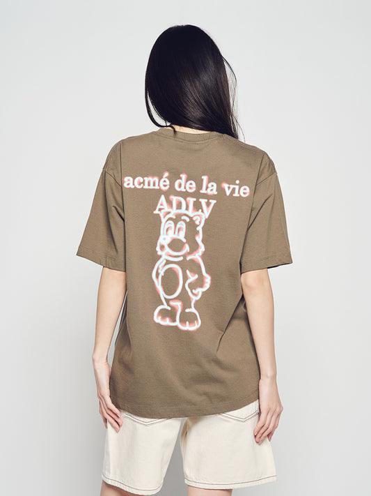 ADLV GLOW AC BEAR SHORT SLEEVE T-SHIRT