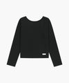 Marithé François Girbaud W BASIC SCOOP BACK LONG SLEEVE