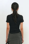 General Idea WOMAN Acetate Round Neck T-Shirt