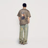 ADLV Rabbit Bear Doll Logo Short Sleeve T-Shirt