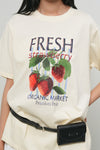 General Idea WOMAN Food Market Artwork Short Sleeve Tee