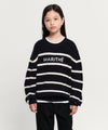 Marithé François Girbaud Kids Stripe Knit Pullover