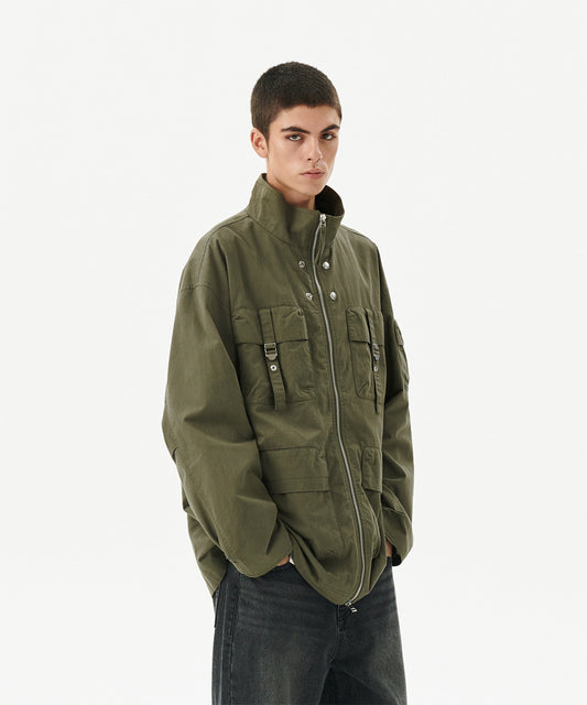 Mahagrid Washed Field Jacket