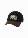 ADLV AC Bear Embroidery Two Tone Ball Cap