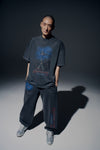 ADLV Mobile Suit Gundam Last Shooting Pigment Washing Short Sleeve T-Shirt