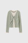 General Idea WOMAN Layered Twist T-Shirt