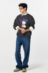 General Idea UNISEX KITTEN OVERSIZED FLEECE SWEATSHIRT