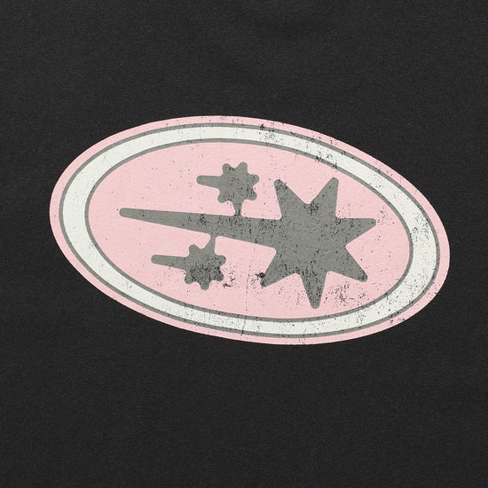 Nice Ghost Club Oval 3 Star Logo Tee