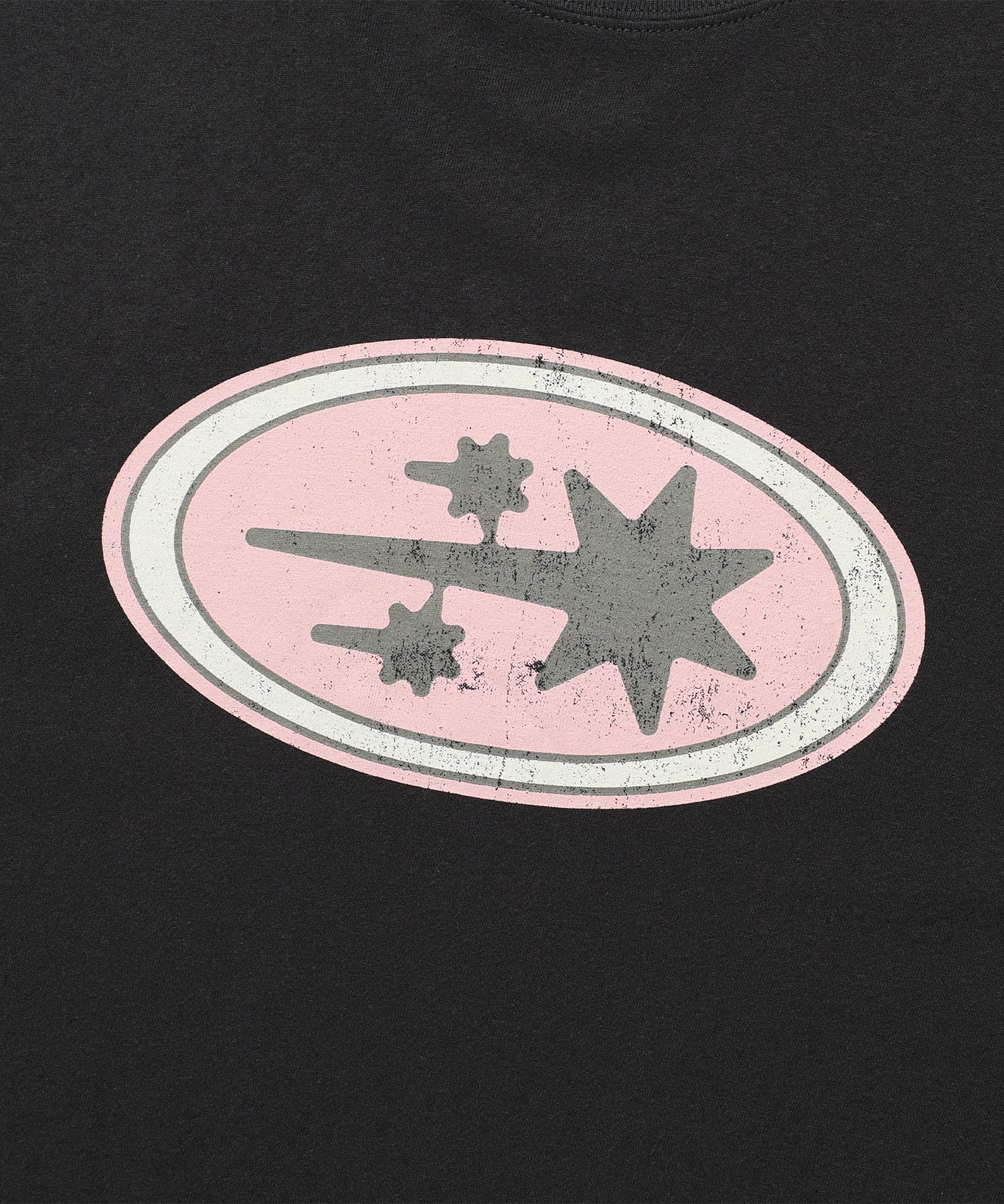 Nice Ghost Club Oval 3 Star Logo Tee