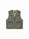 ADLV Utility Dying Denim Vest