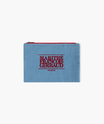 Marithé François Girbaud Classic Logo Color Cotton Pouch