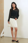General Idea WOMAN Packable Sheer Long Sleeve Cardigan
