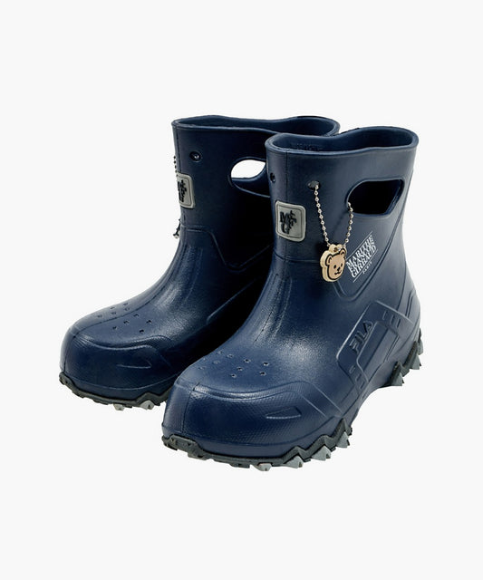 Marithé François Girbaud MFG X FILA KIDS OAKMONT RAIN BOOTS Navy