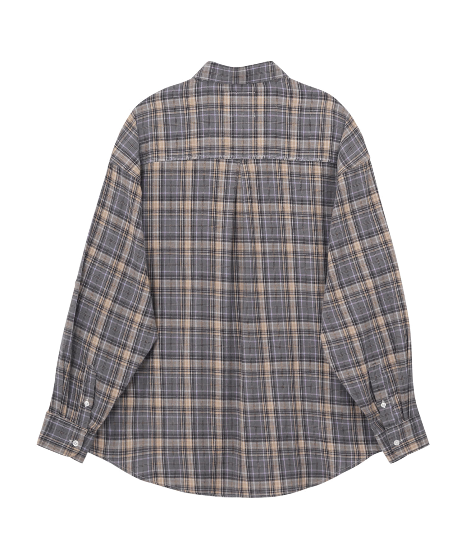 Bitter Cells Pop Overfit Check Shirt
