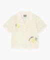 Marithé François Girbaud Kids Half-Sleeved Knit Cardigan