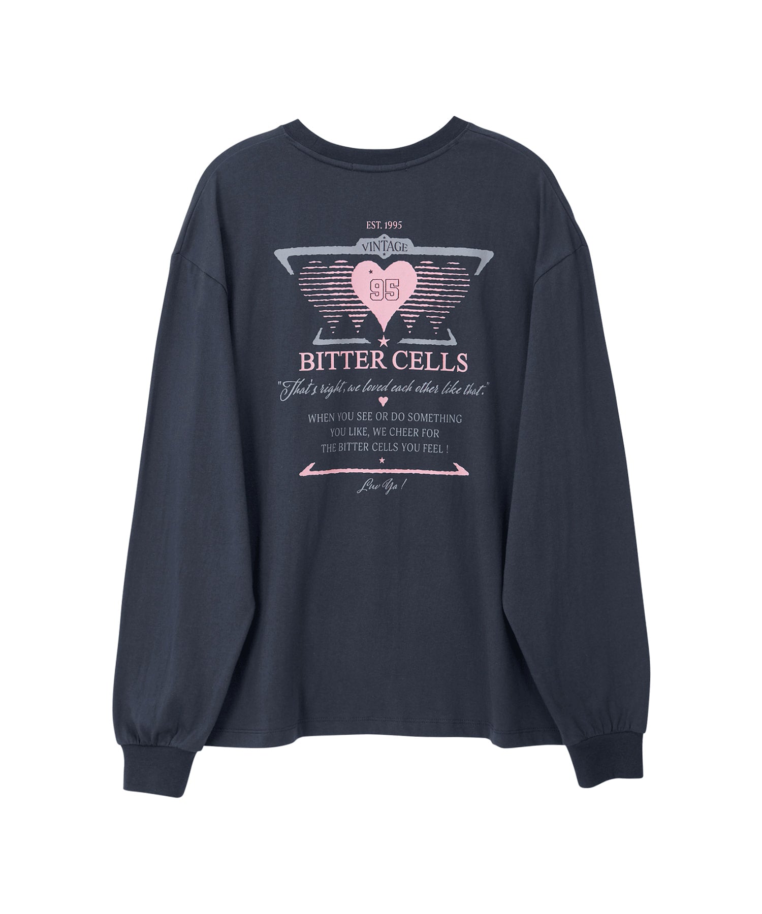 Bitter Cells Sporty Heart Long Sleeve