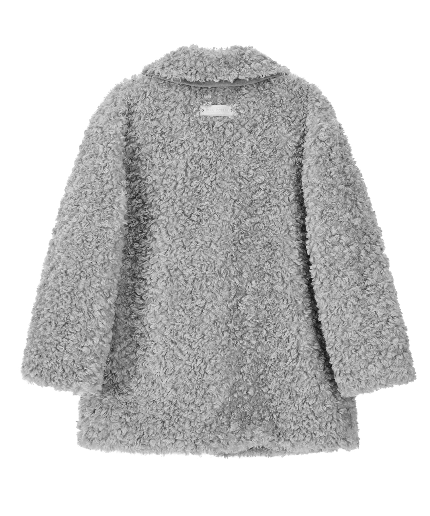 Bitter Cells Curly Collar Fur Jacket