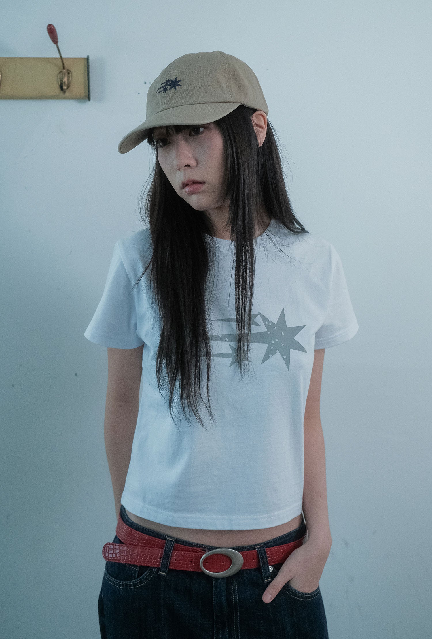 Nice Ghost Club Stardust 3-Star Crop Tee