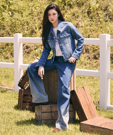 Marithé François Girbaud W Gradation Denim Pants