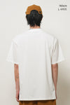General Idea UNISEX Temperature Cut Cooling Logo Short Sleeve T-Shirt [WHITE]