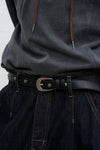 General Idea UNISEX Western Stud Belt [BLACK]