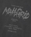 Mahagrid Slash Logo Pigment Zip Up Hoodie