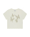 Mahagrid Pigment Butterfly Goth Crop Tee